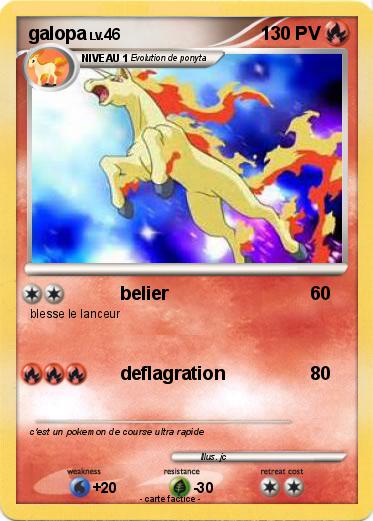 Pokemon galopa