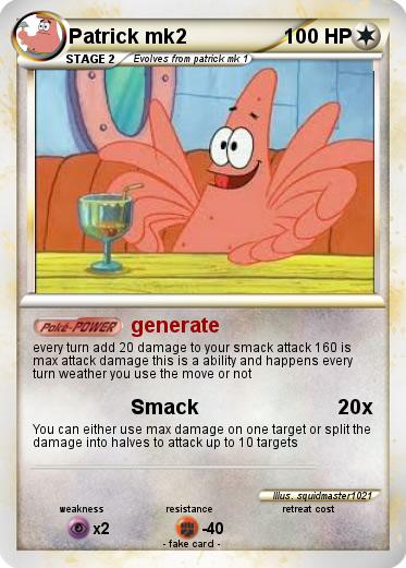 Pokemon Patrick mk2