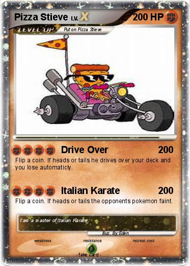 Pokemon Pizza Stieve