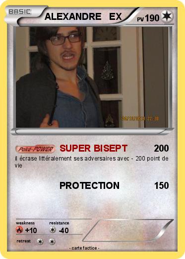 Pokemon ALEXANDRE   EX