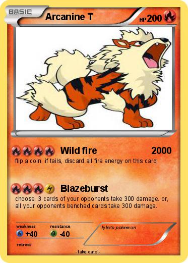 Pokemon Arcanine T