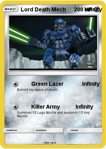 Pokemon Lord Death Mech             infinity