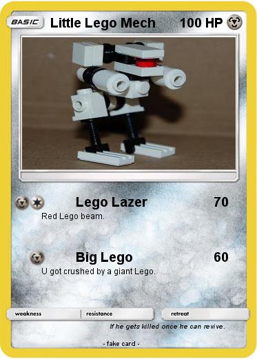 Pokemon Little Lego Mech