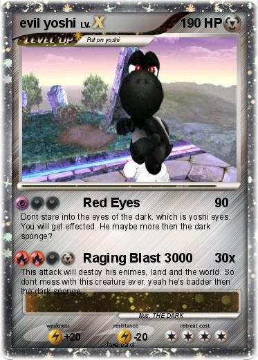 Pokemon evil yoshi