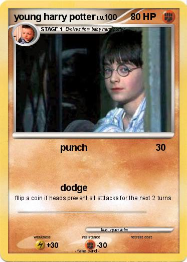 Pokemon young harry potter