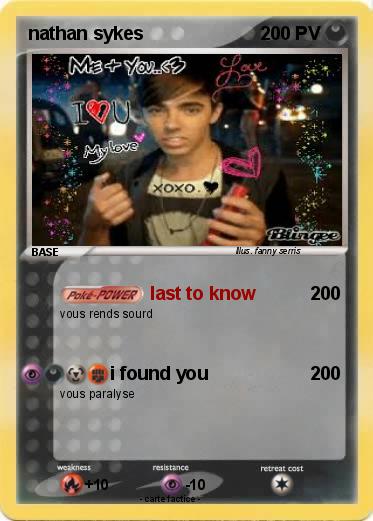 Pokemon nathan sykes