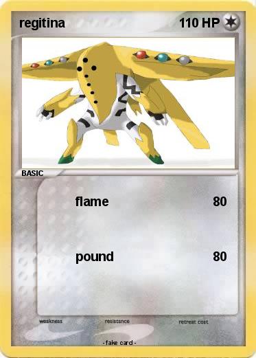 Pokemon regitina