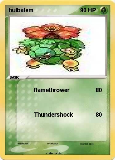 Pokemon bulbalem