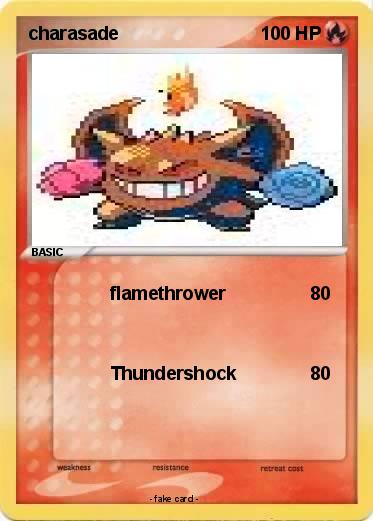 Pokemon charasade