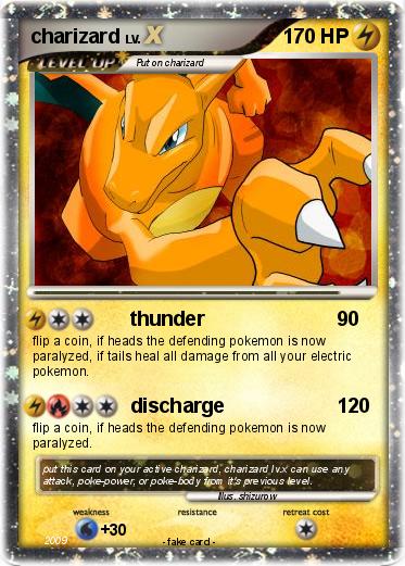 Pokemon charizard