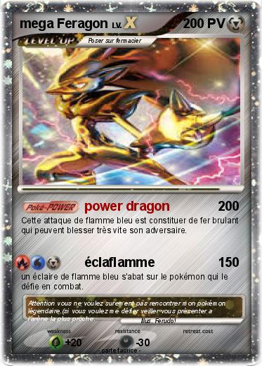 Pokemon mega Feragon