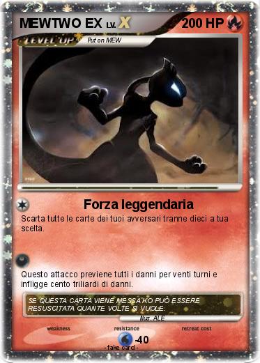 Pokemon MEWTWO EX