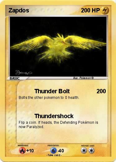 Pokemon Zapdos