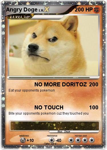 Pokemon Angry Doge