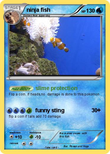 Pokemon ninja fish