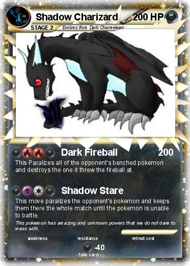 Pokemon Shadow Charizard