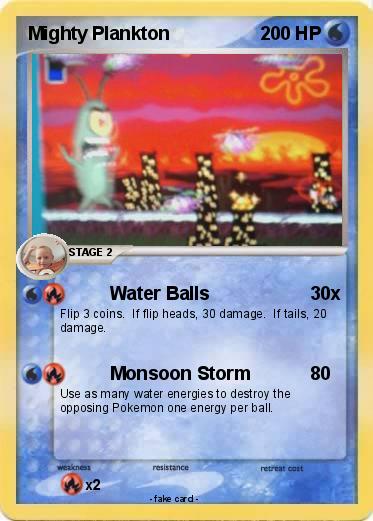 Pokemon Mighty Plankton