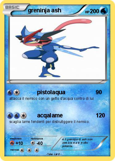 Pokemon greninja ash
