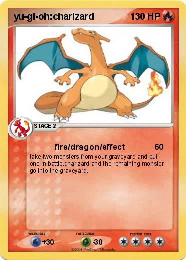 Pokemon yu-gi-oh:charizard