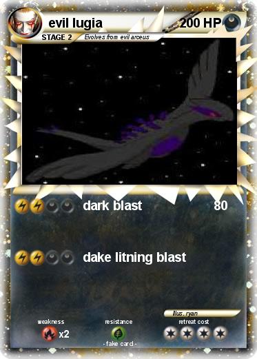 Pokemon evil lugia