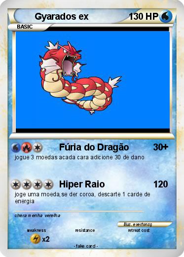 Pokemon Gyarados ex