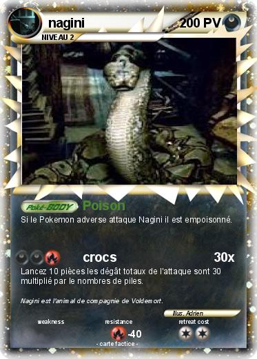 Pokemon nagini