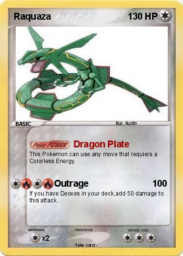 Pokemon Raquaza