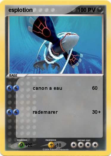 Pokemon esplotion