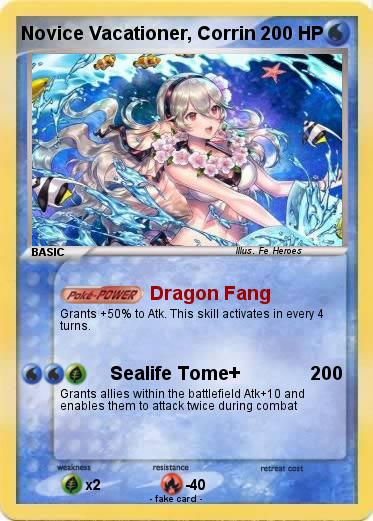 Pokemon Novice Vacationer, Corrin