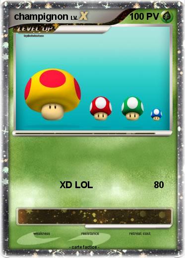 Pokemon champignon