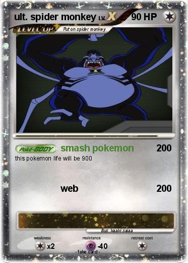 Pokemon ult. spider monkey