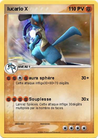 Pokemon lucario X