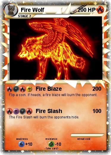 Pokemon Fire Wolf