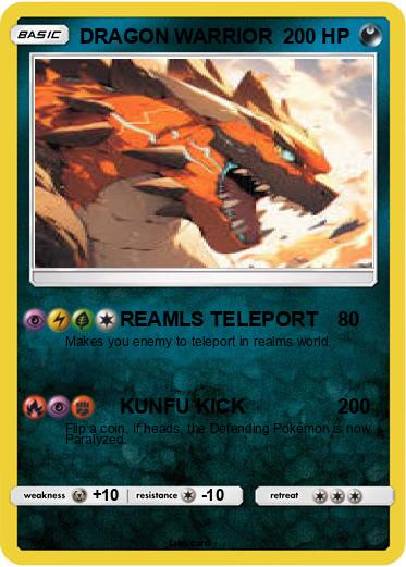 Pokemon DRAGON WARRIOR