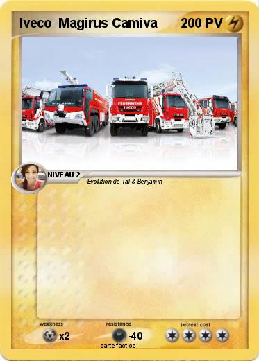 Pokemon Iveco  Magirus Camiva