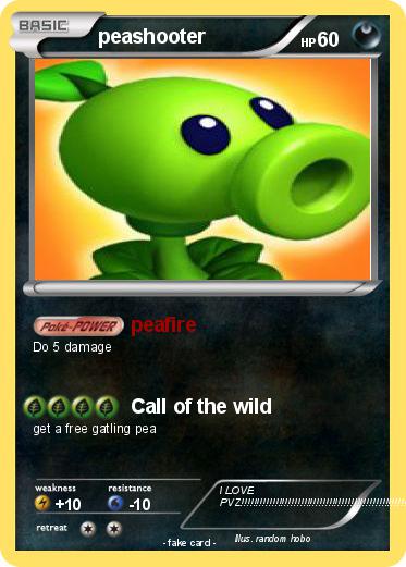 Pokemon peashooter