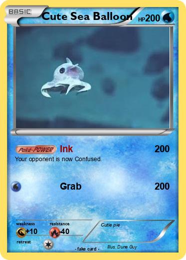 Pokemon Cute Sea Balloon