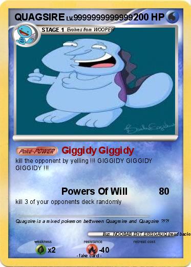 Pokemon QUAGSIRE