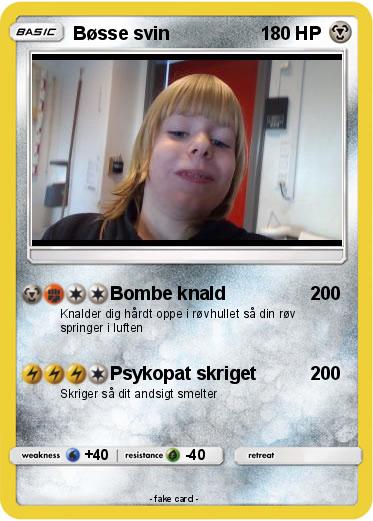 Pokemon Bøsse svin