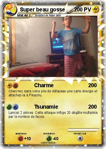 Pokemon Super beau gosse