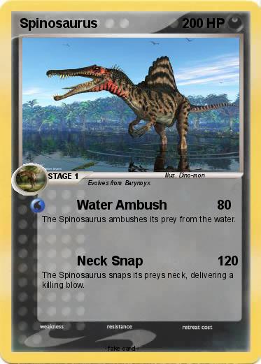 Pokemon Spinosaurus
