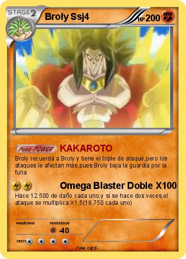 Pokemon Broly Ssj4