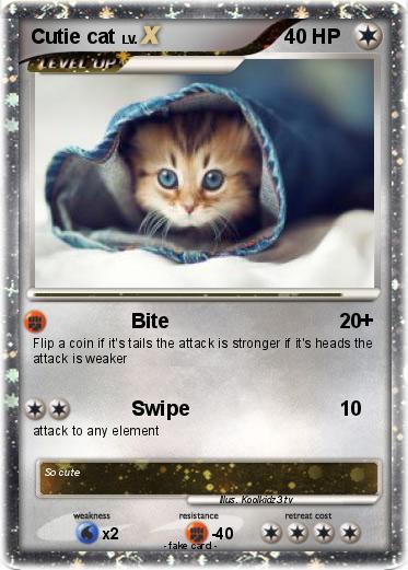 Pokemon Cutie cat