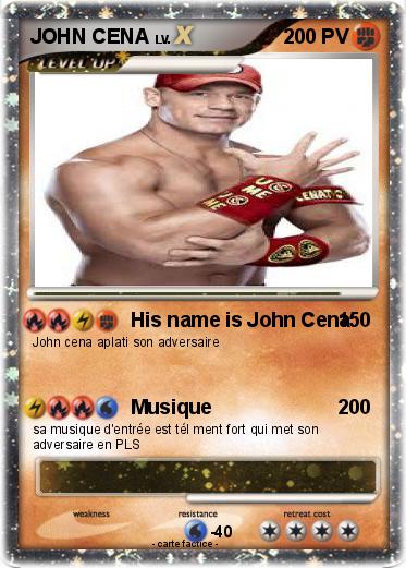 Pokemon JOHN CENA