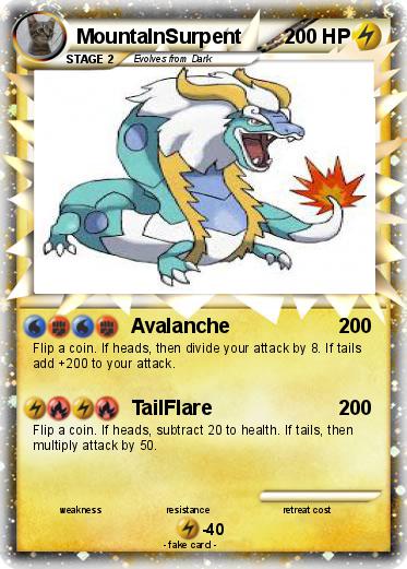 Pokemon MountaInSurpent