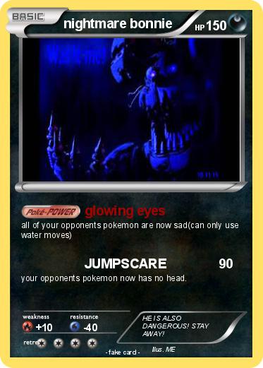 Pokemon nightmare bonnie