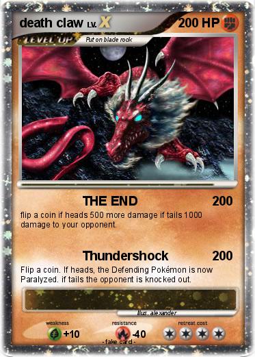 Pokemon death claw