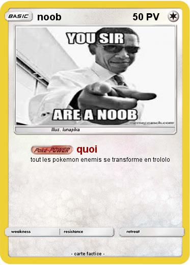 Pokemon noob