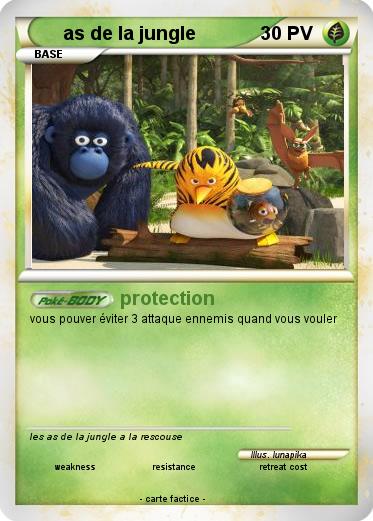 Pokemon as de la jungle