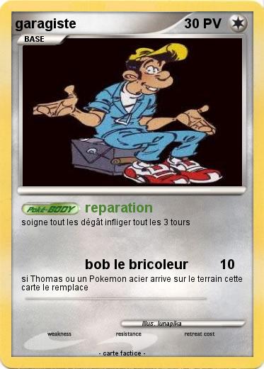 Pokemon garagiste